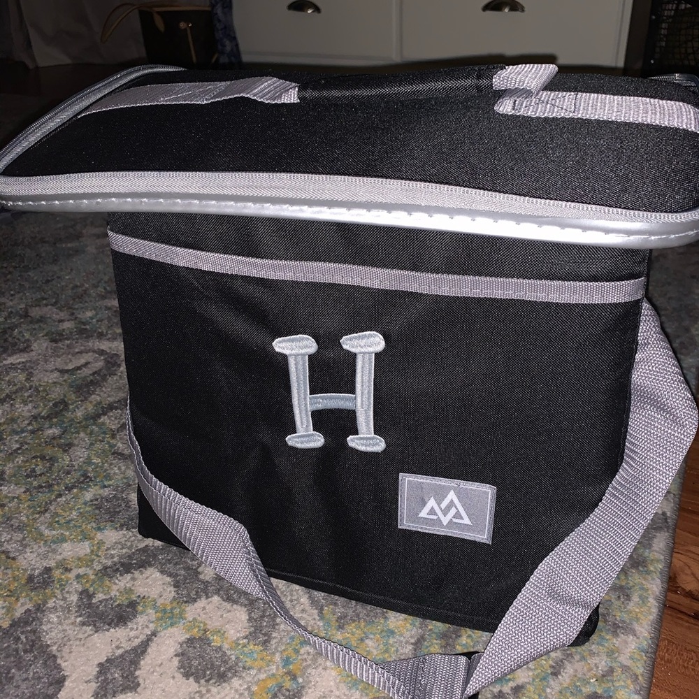 Cooler with Monogram H